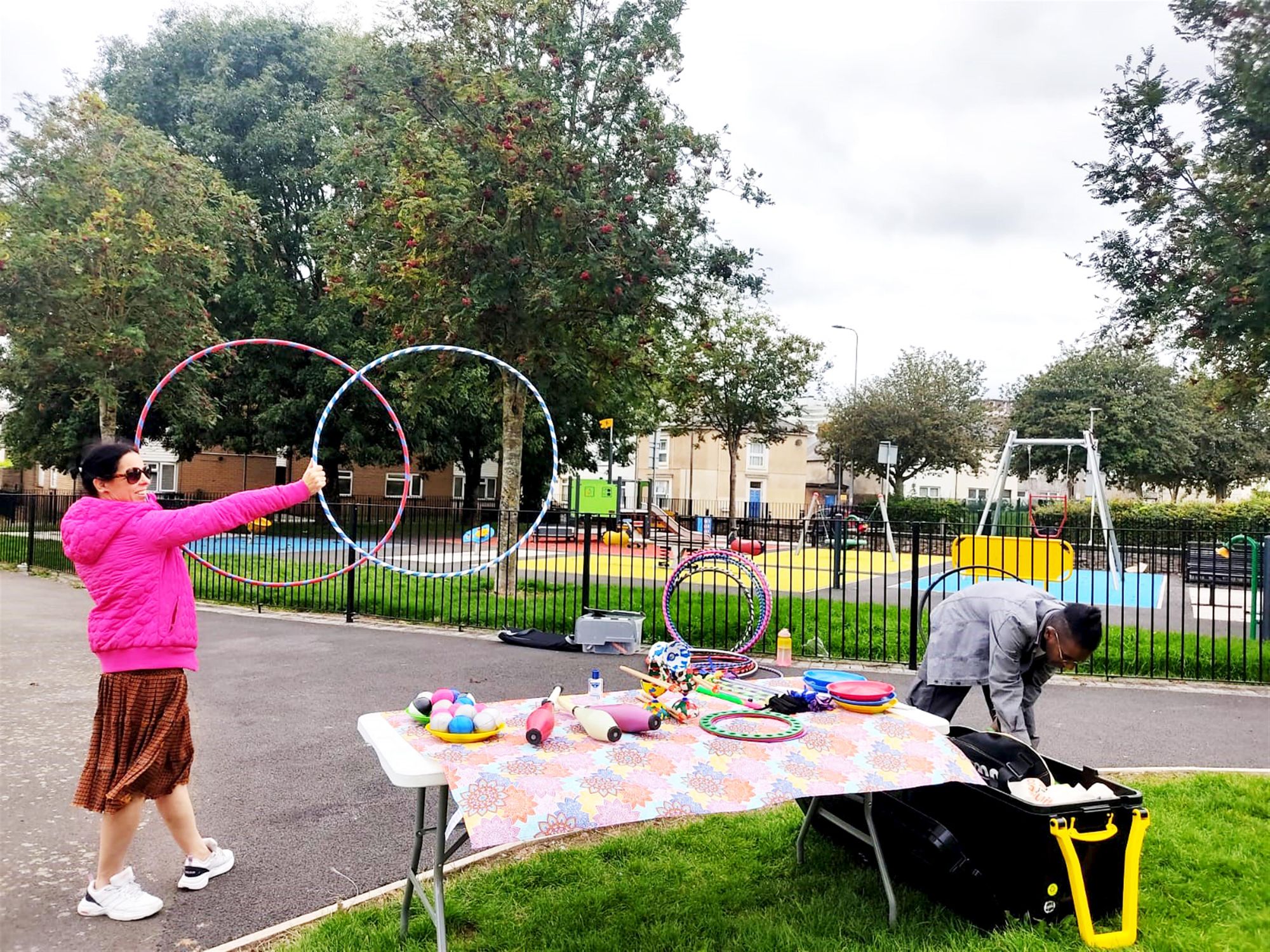 Circus in Tremorfa Park